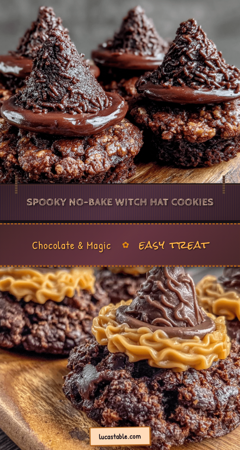 no-bake witch hat cookies recipe