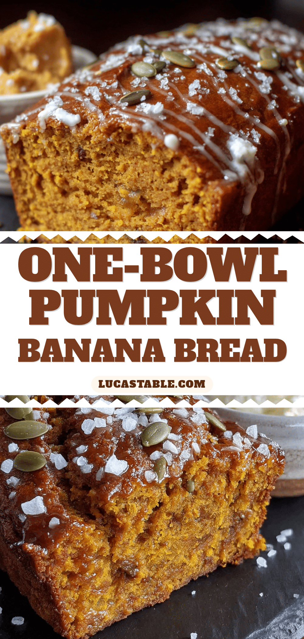 one bowl pumpkin banana bread recipe