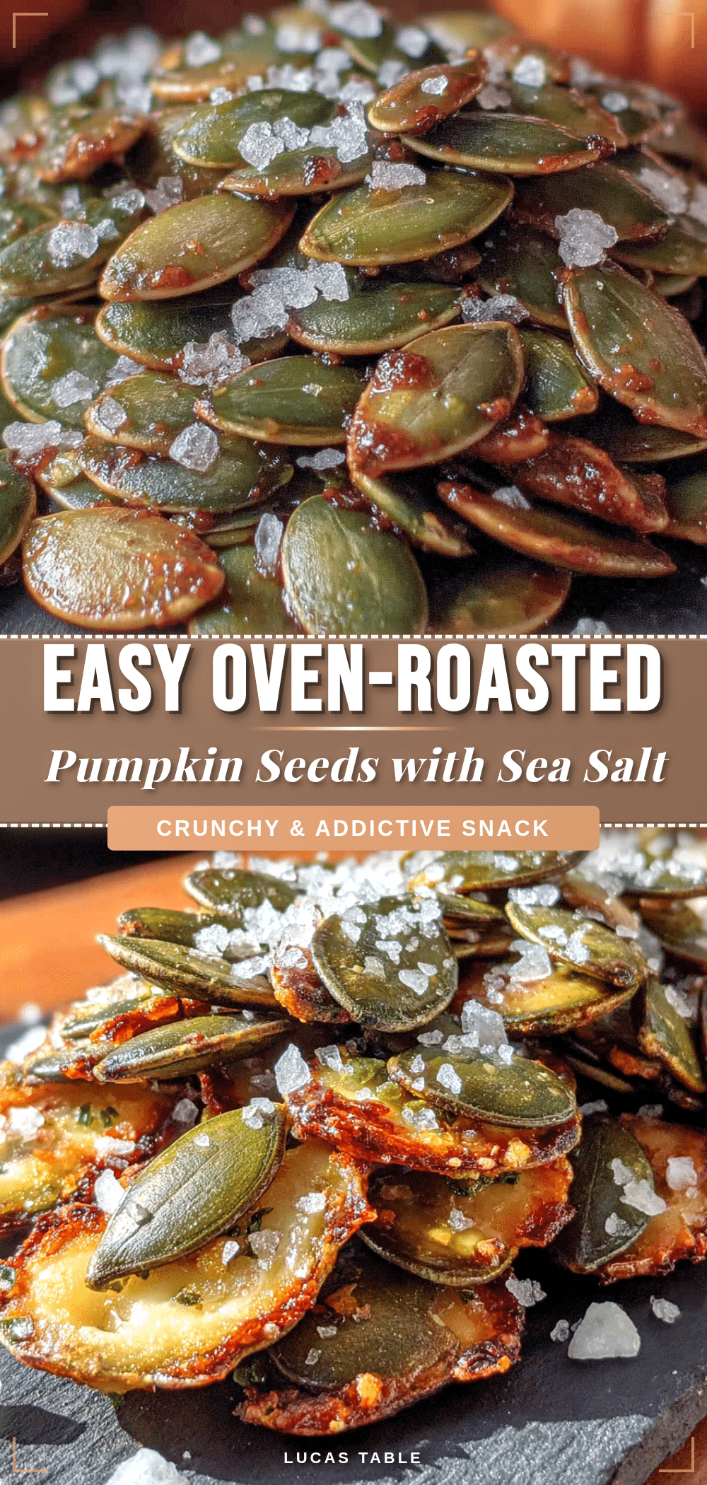oven-roasted pumpkin seeds recipe