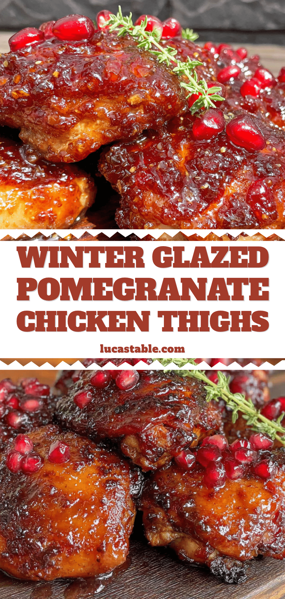 pomegranate chicken thighs recipe