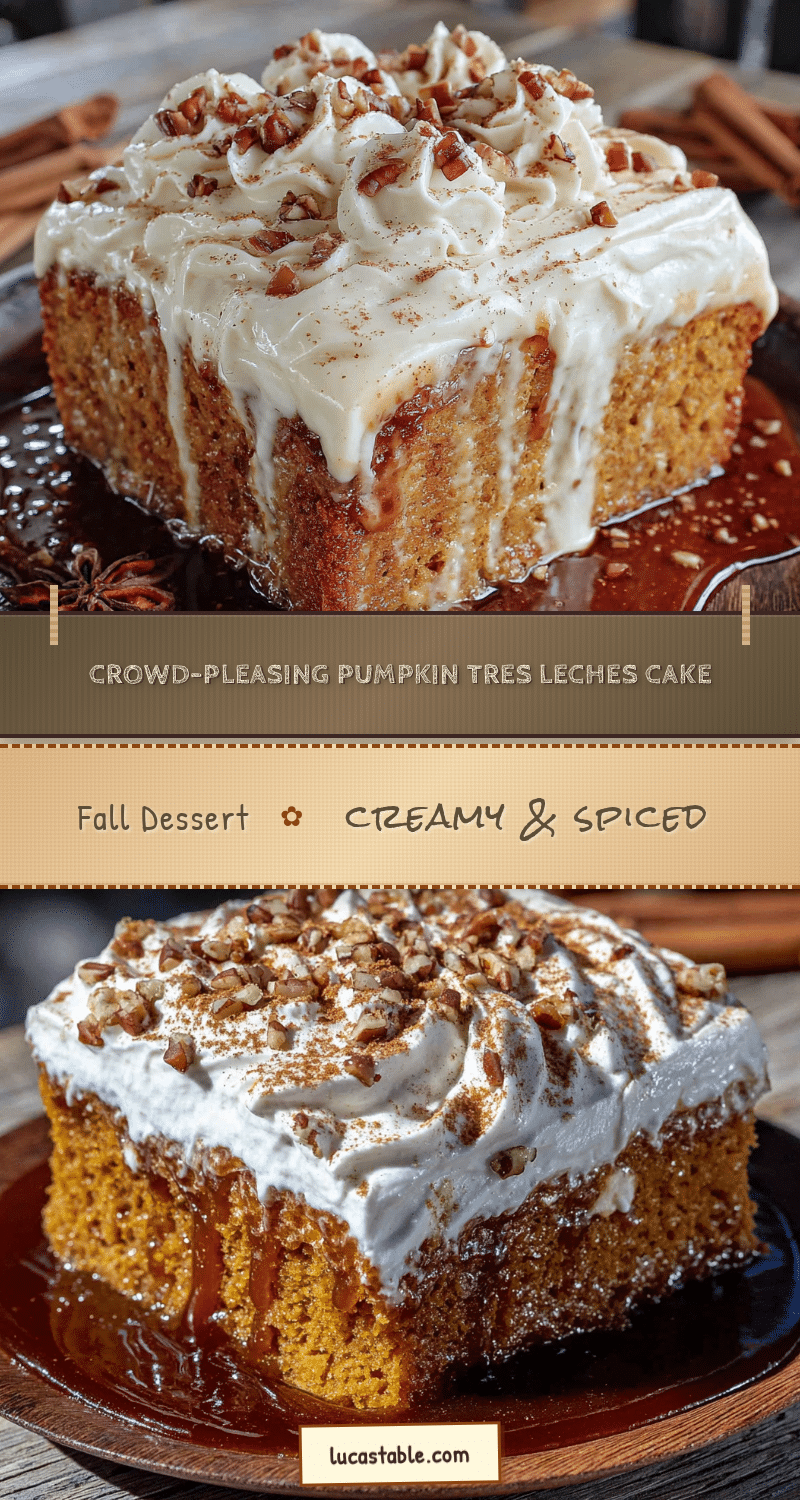 pumpkin tres leches cake recipe