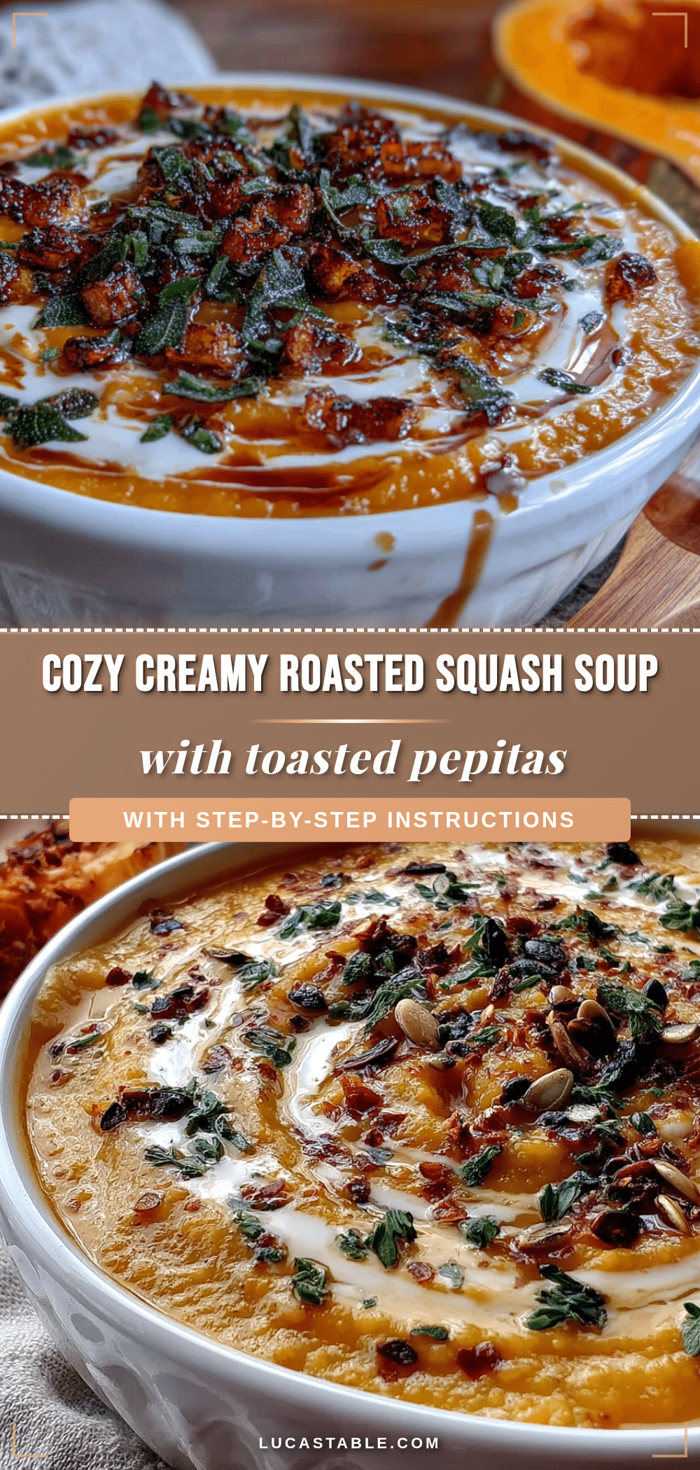 roasted squash soup recipe