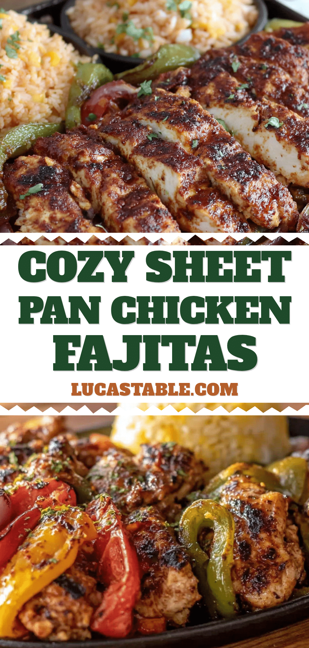 sheet pan chicken fajitas recipe