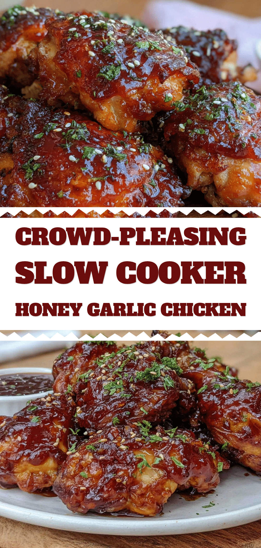 slow cooker honey garlic chicken recipe