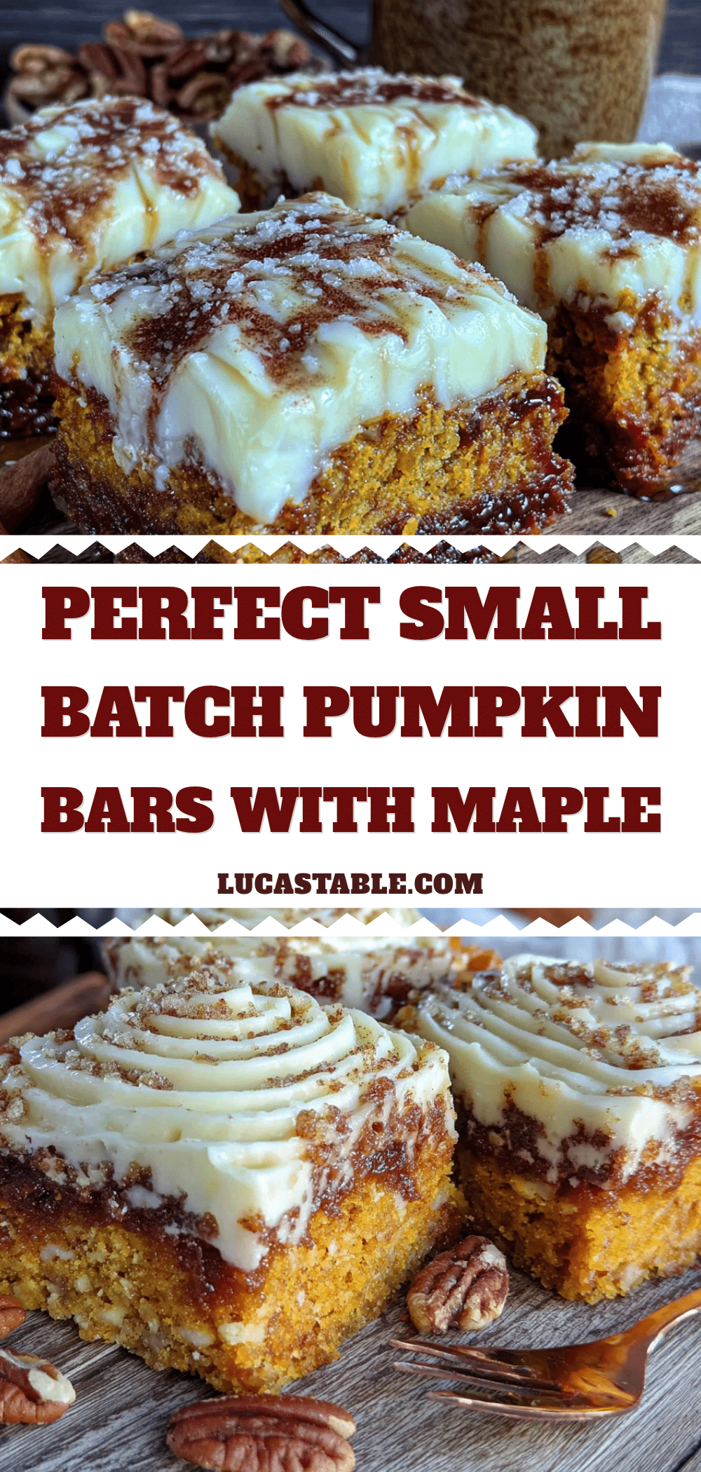 small-batch pumpkin bars recipe