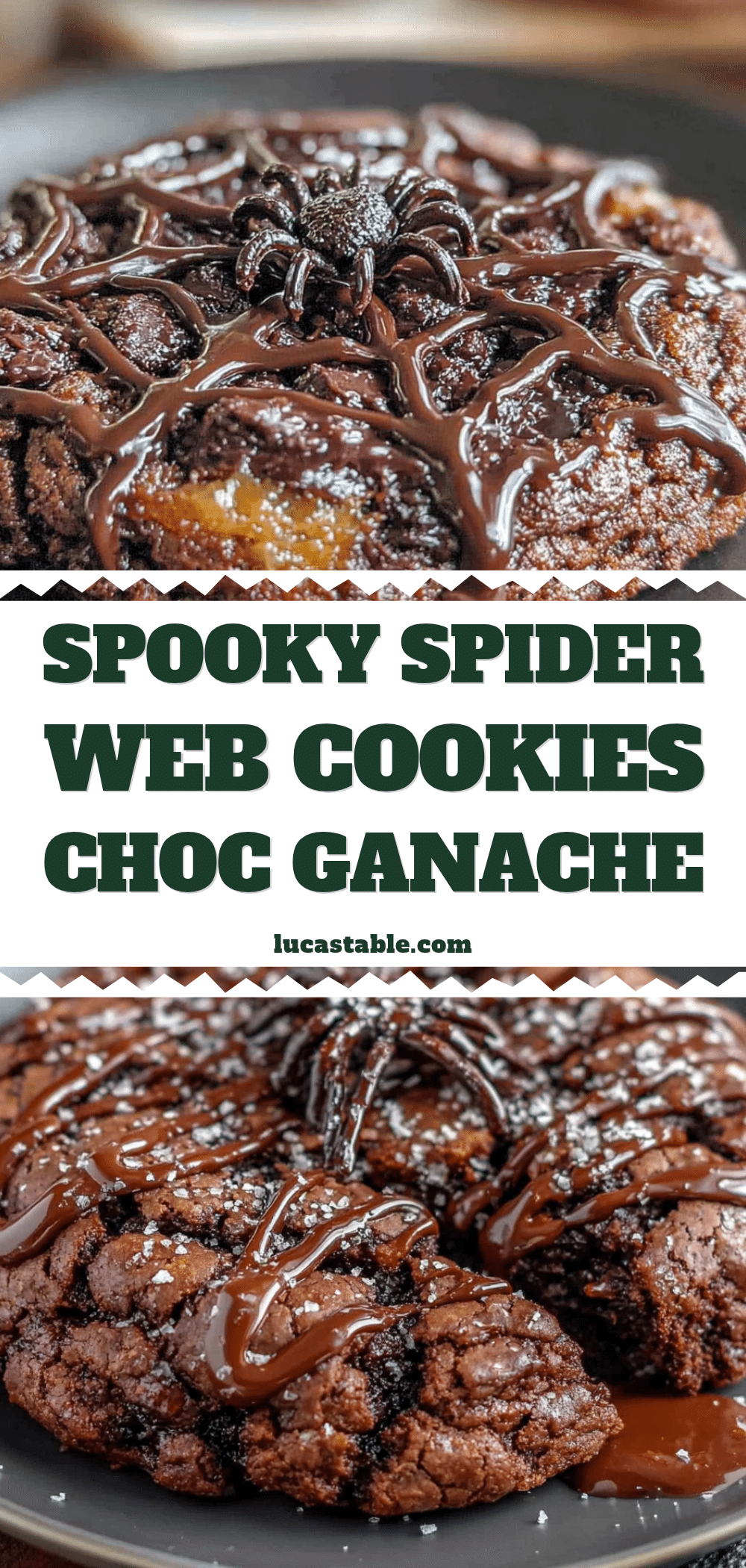spooky spider web cookies recipe