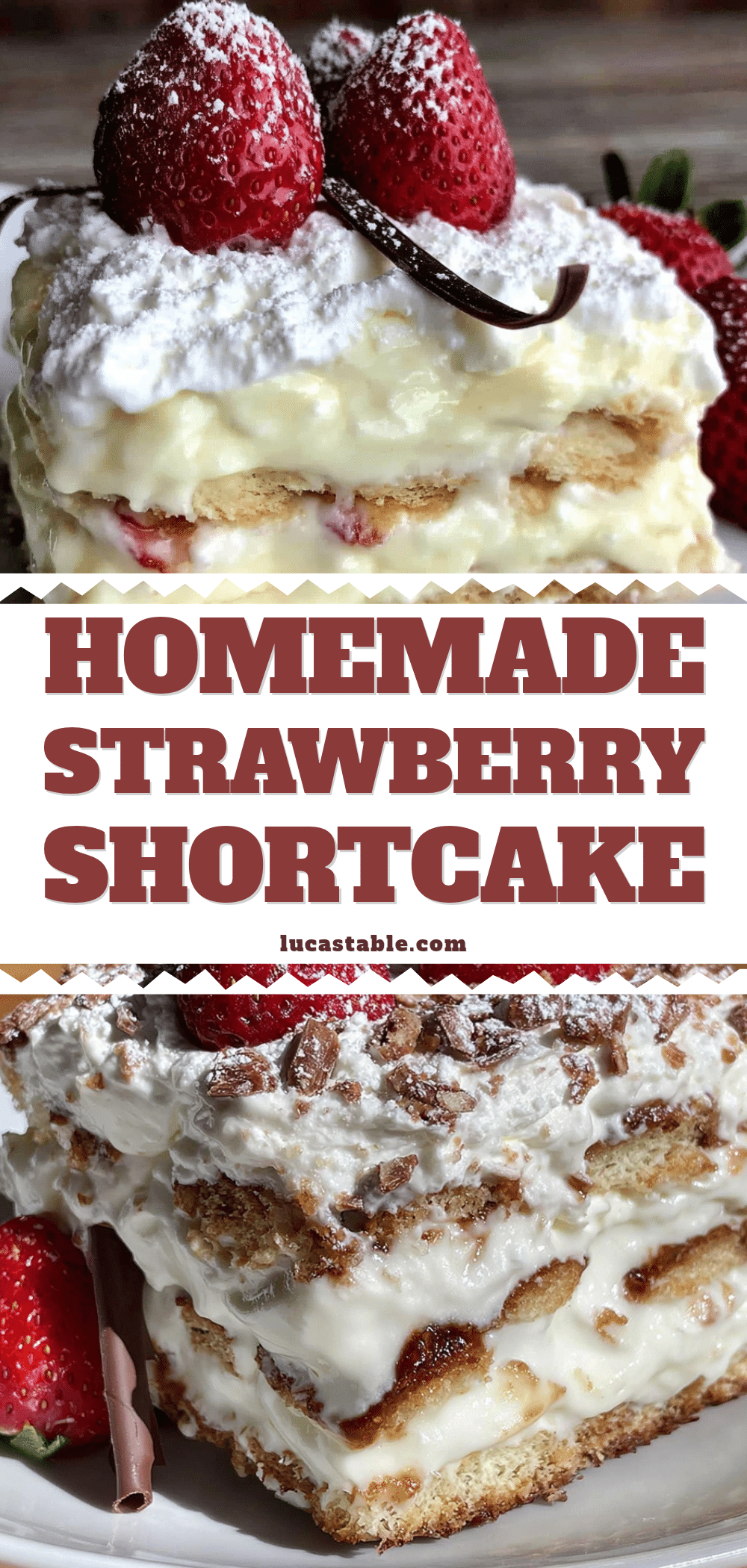 strawberry shortcake icebox cake recipe