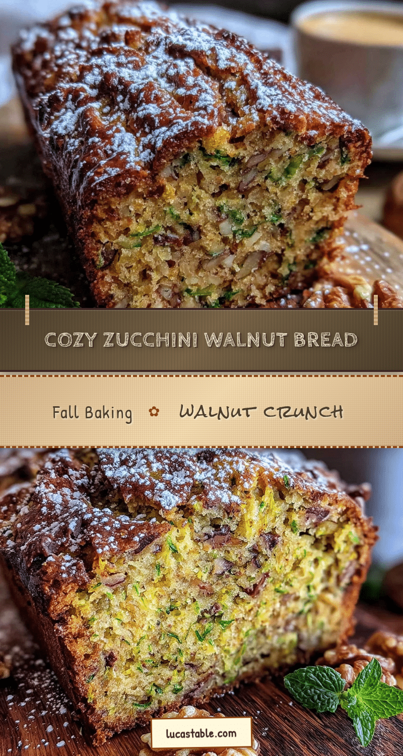 zucchini walnut bread recipe
