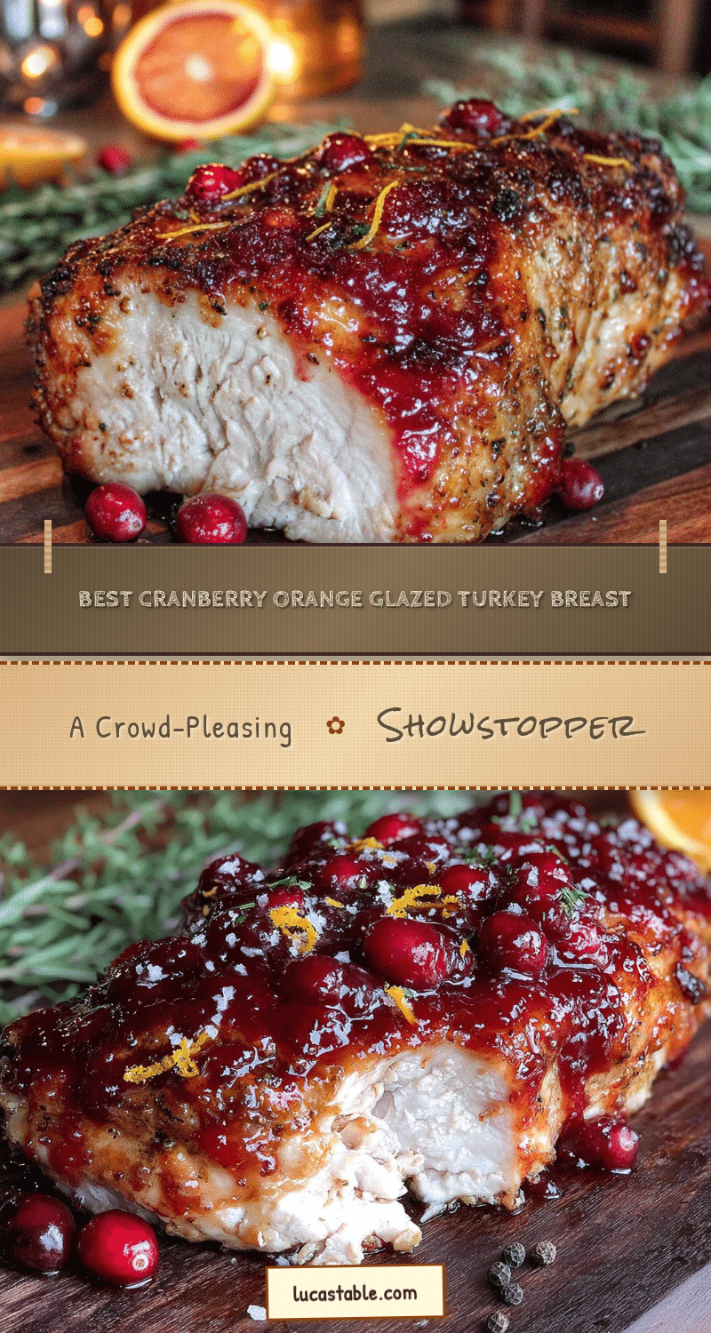 cranberry orange turkey breast recipe
