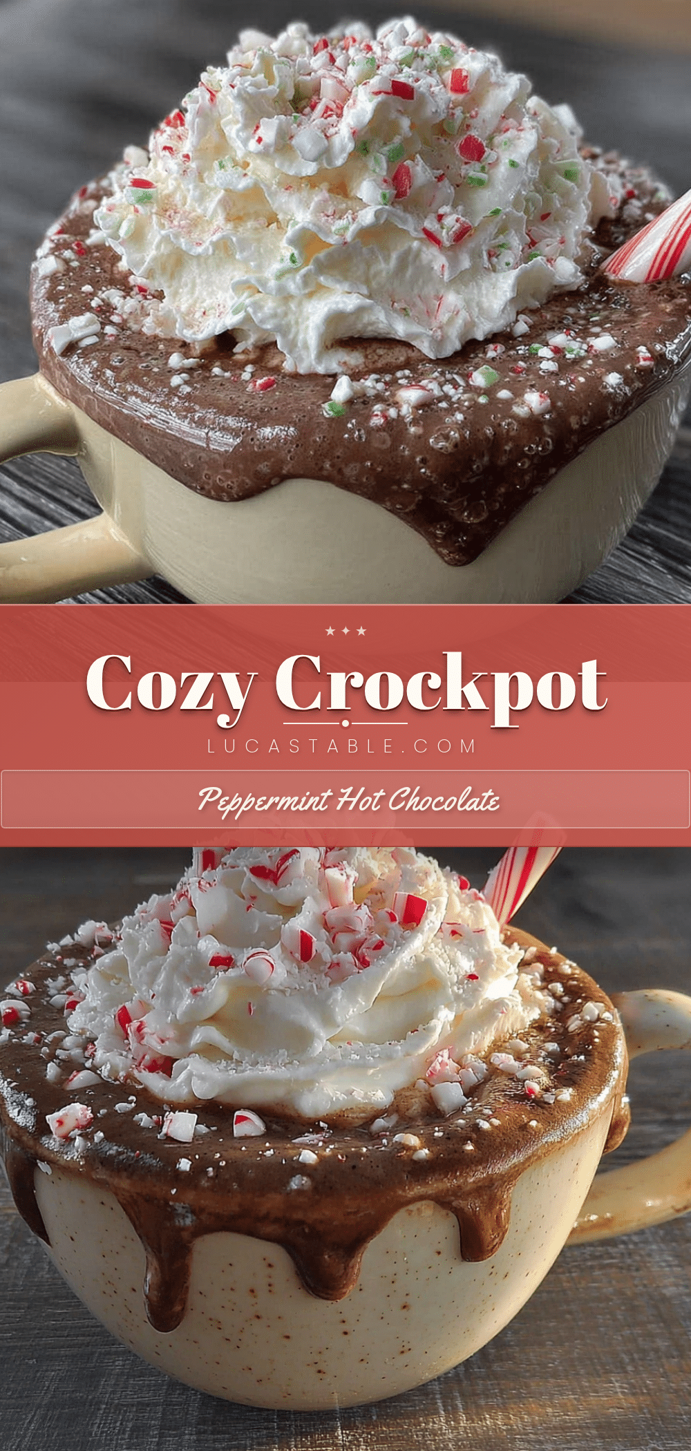 crockpot peppermint hot chocolate recipe