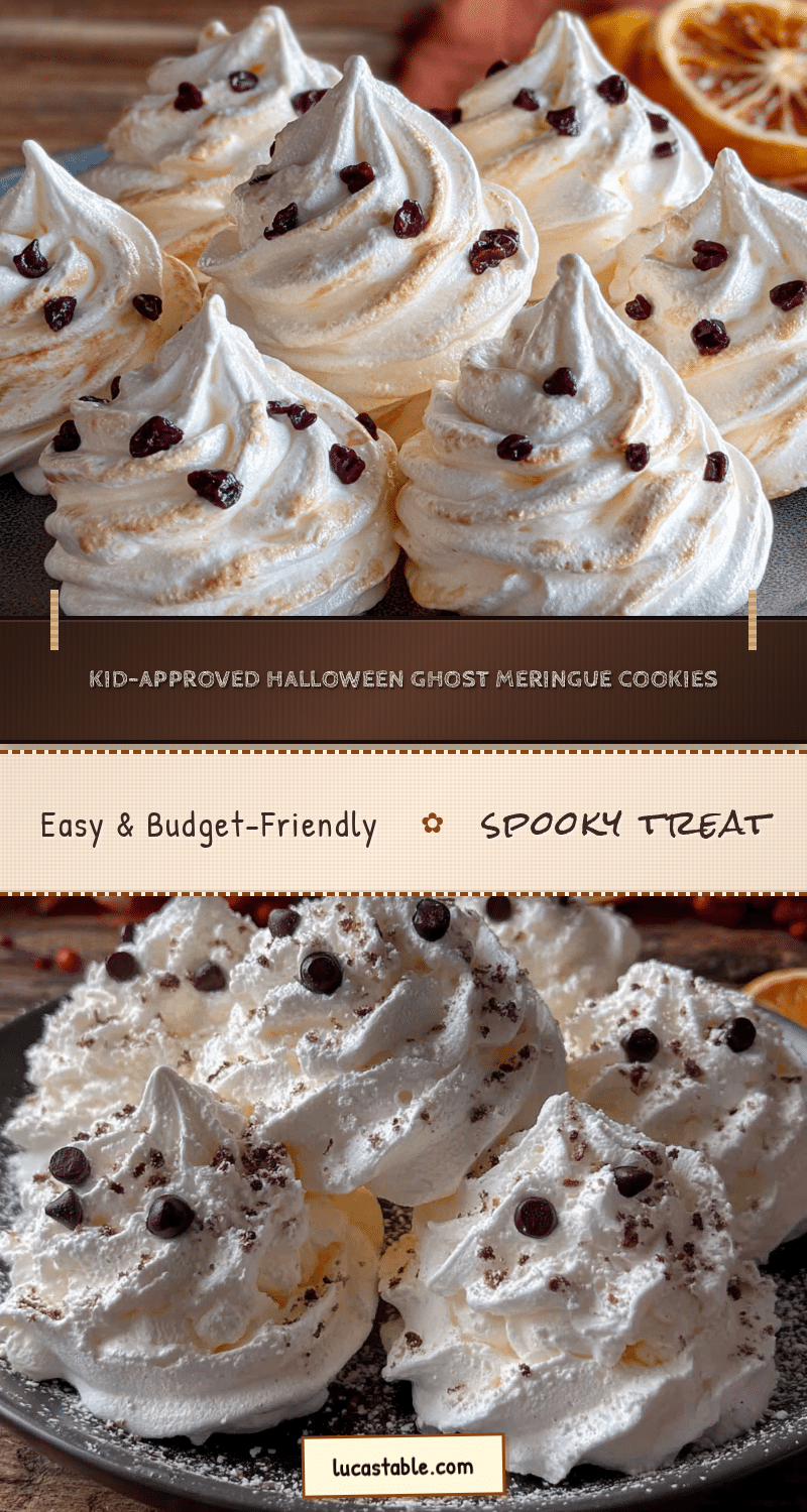 ghost meringue cookies recipe