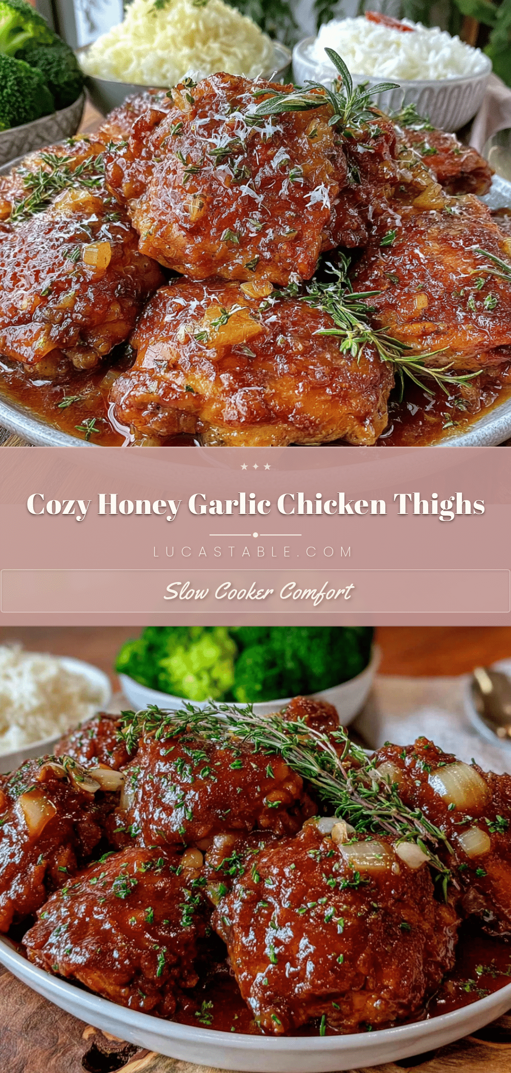 honey garlic chicken thighs recipe