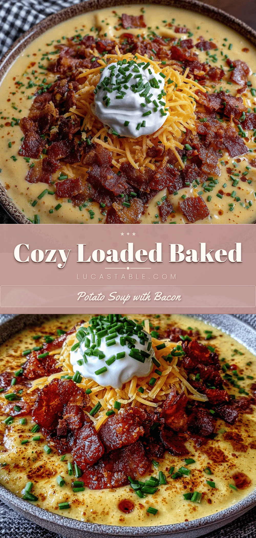 loaded baked potato soup with bacon recipe
