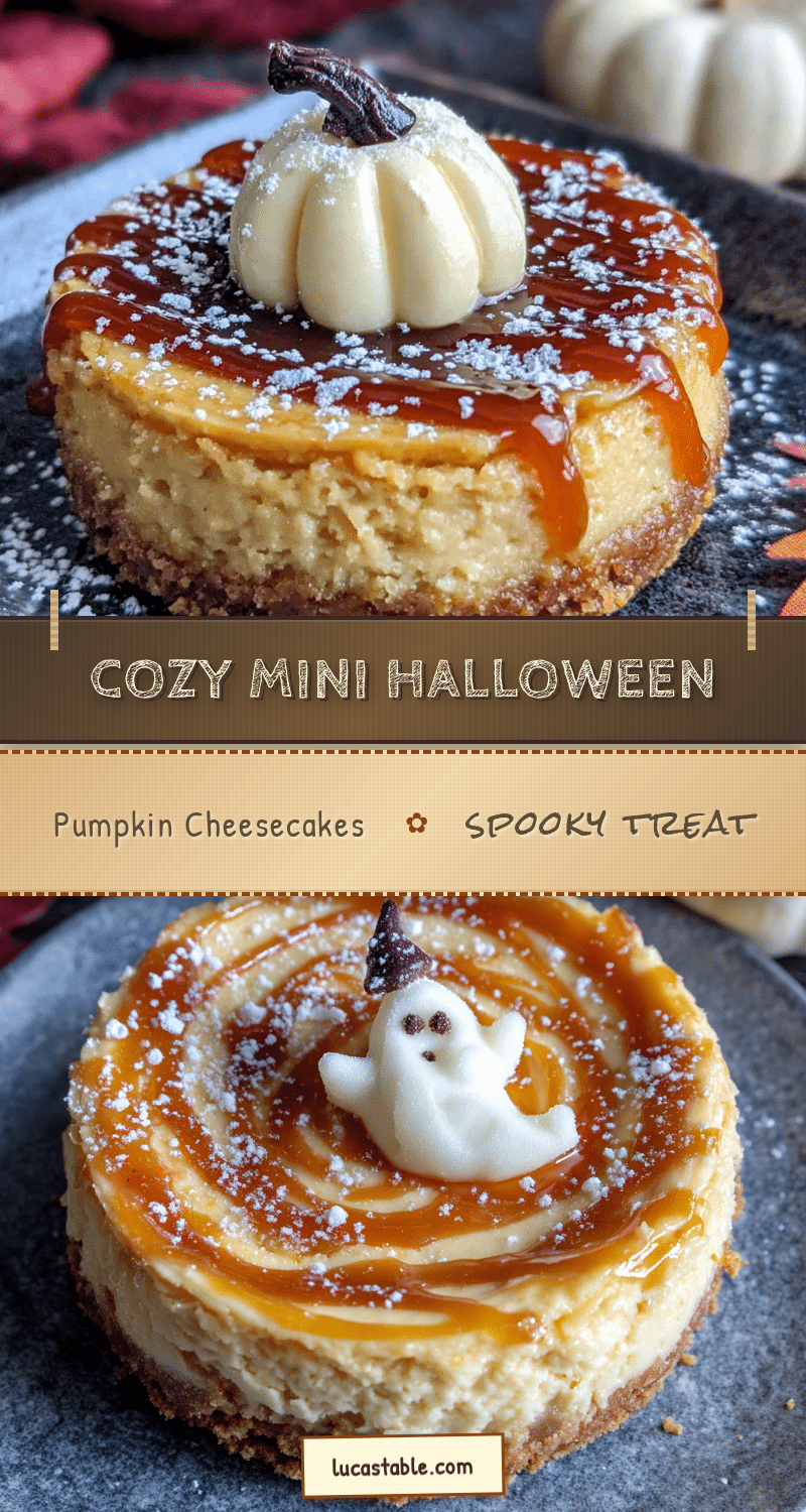 mini halloween pumpkin cheesecakes recipe