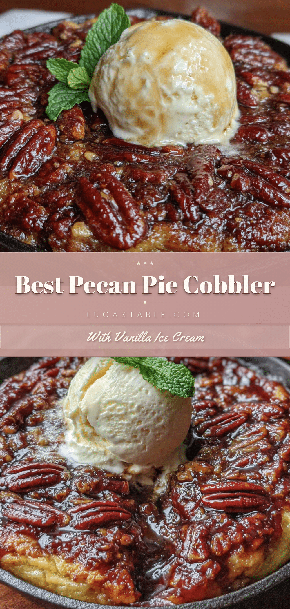 pecan pie cobbler recipe