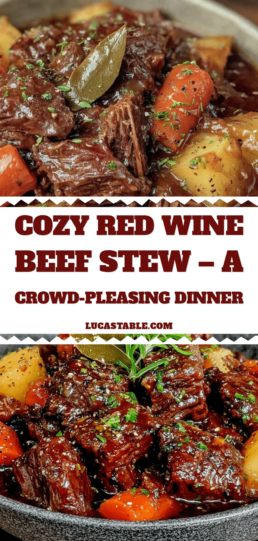 red wine beef stew recipe