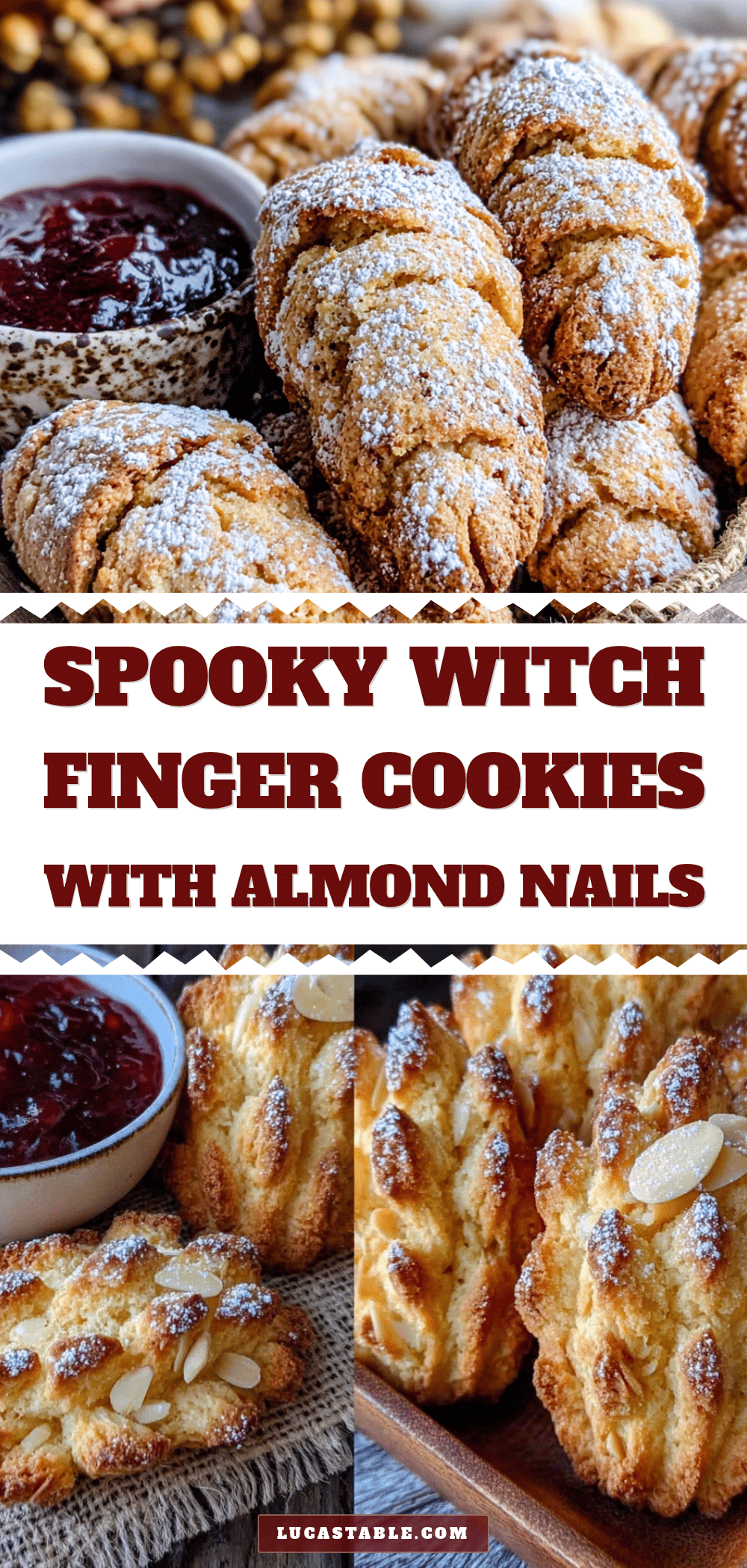 witch finger cookies recipe