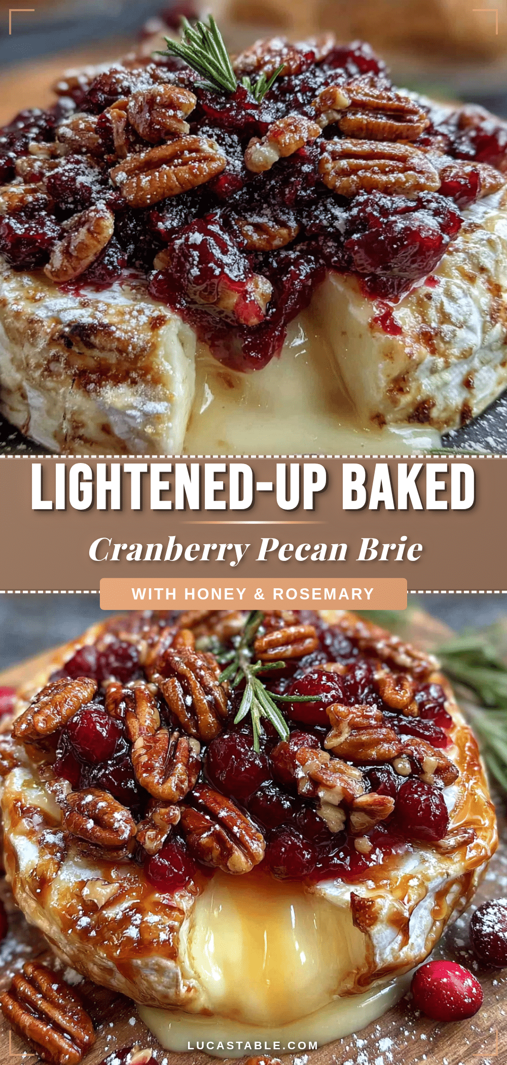 baked cranberry pecan brie recipe