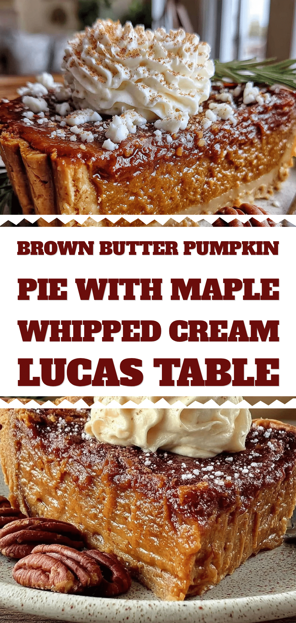 brown butter pumpkin pie recipe