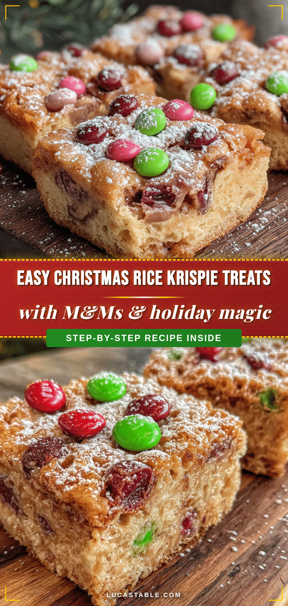 Christmas Rice Krispie Treats recipe