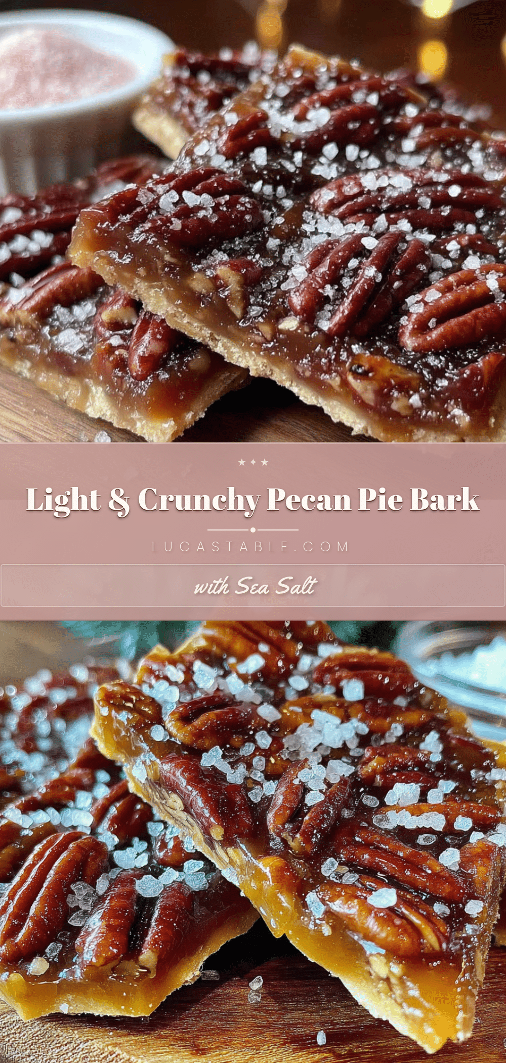 pecan pie bark recipe