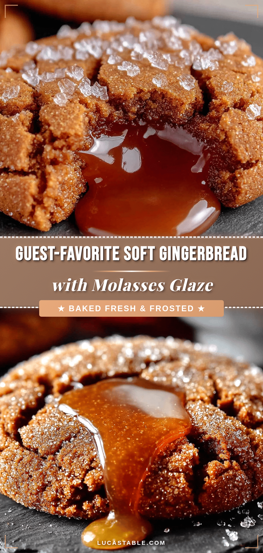 soft gingerbread cookies recipe