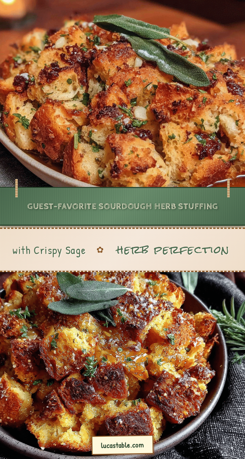 Sourdough Herb Stuffing recipe